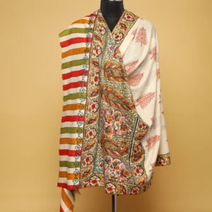 Embroidered Pure Pashmina Shawl